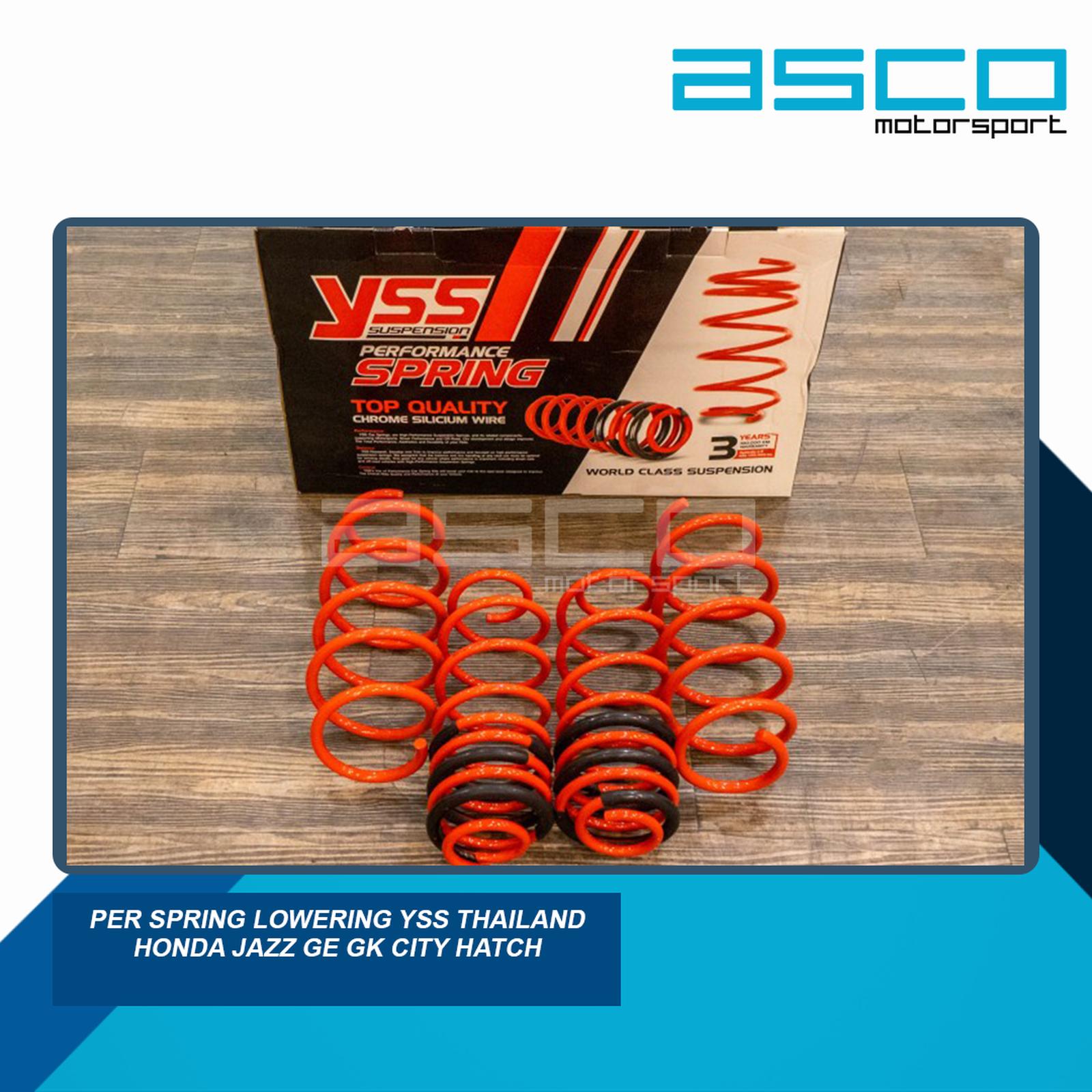 YSS Performance Lowering Spring Kit (Passenger Car) for Honda City