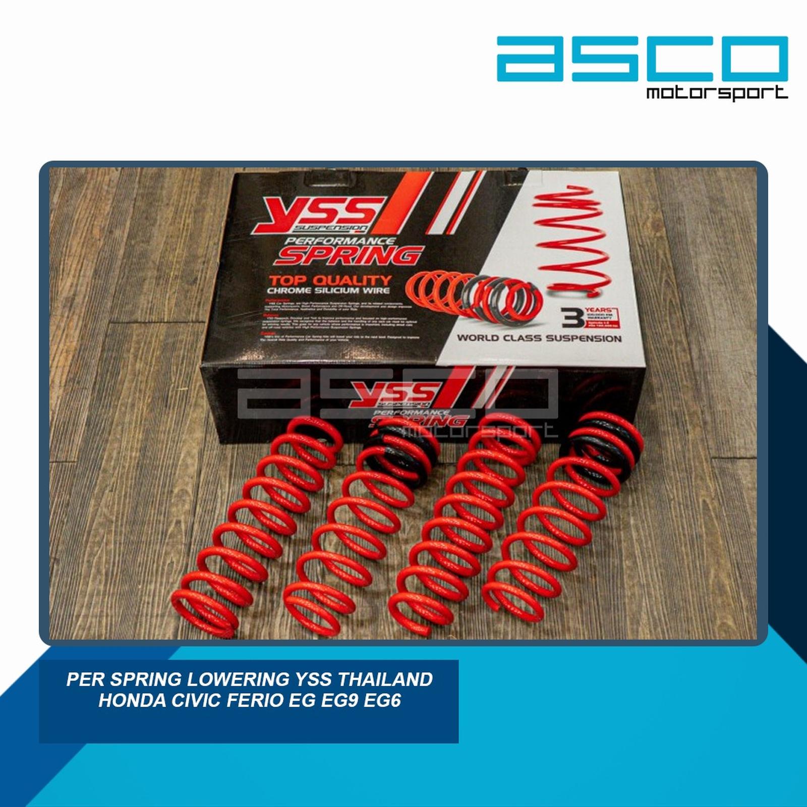 YSS Performance Lowering Spring Kit (Passenger Car) for Honda CIVIC EG/EK/Ferio