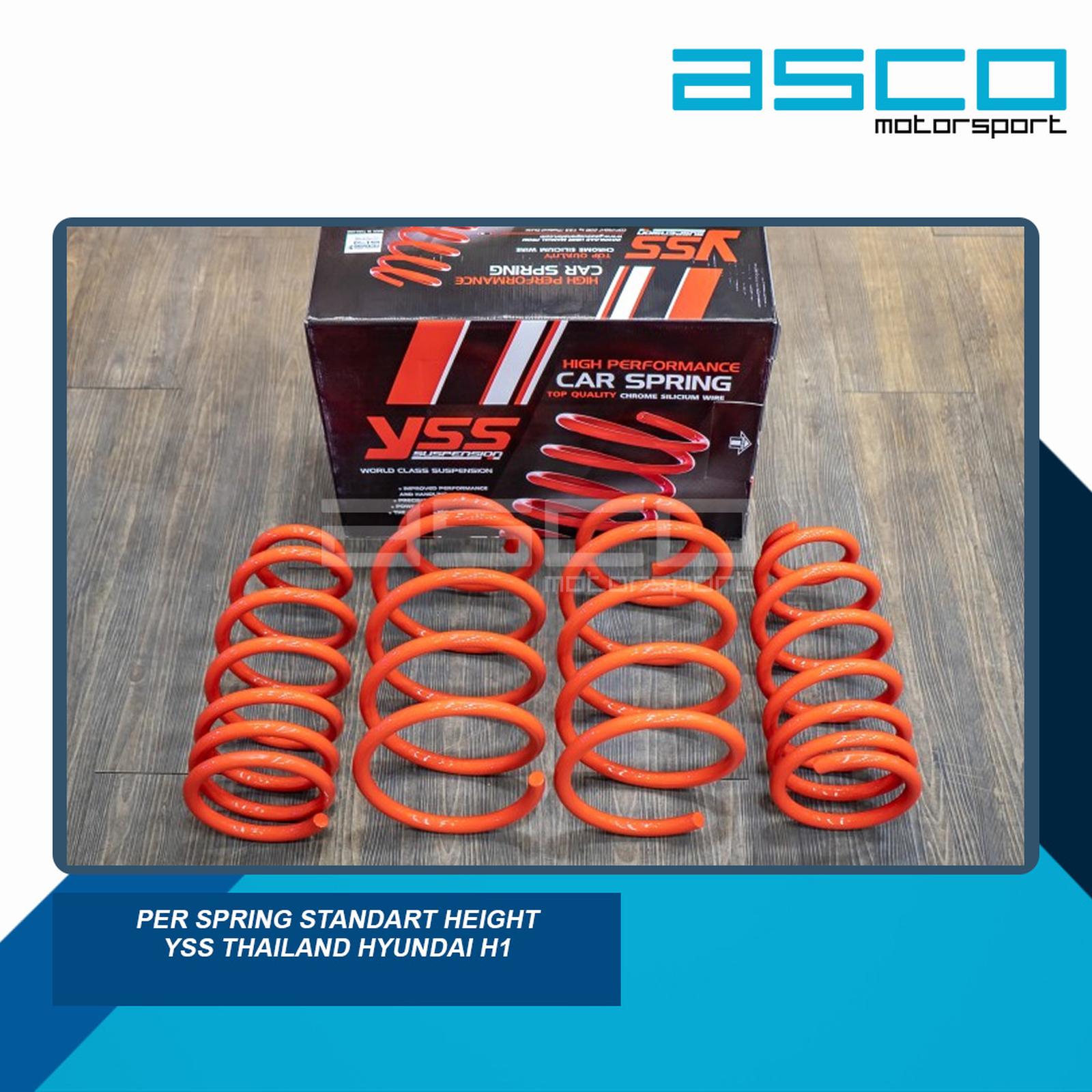 YSS Performance Standard Height Spring Kit (PPV/SUV) for Hyundai H1