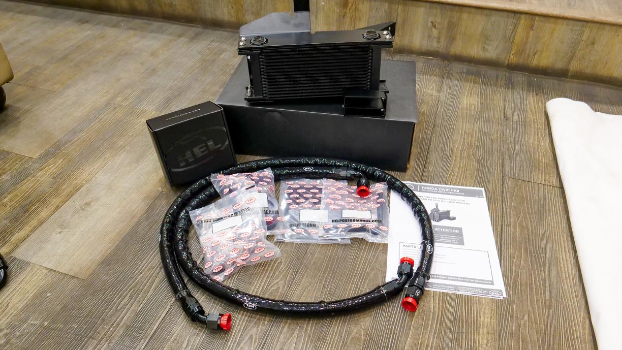 HEL Performance Oil Cooler Kit Honda Civic FK8 Type R