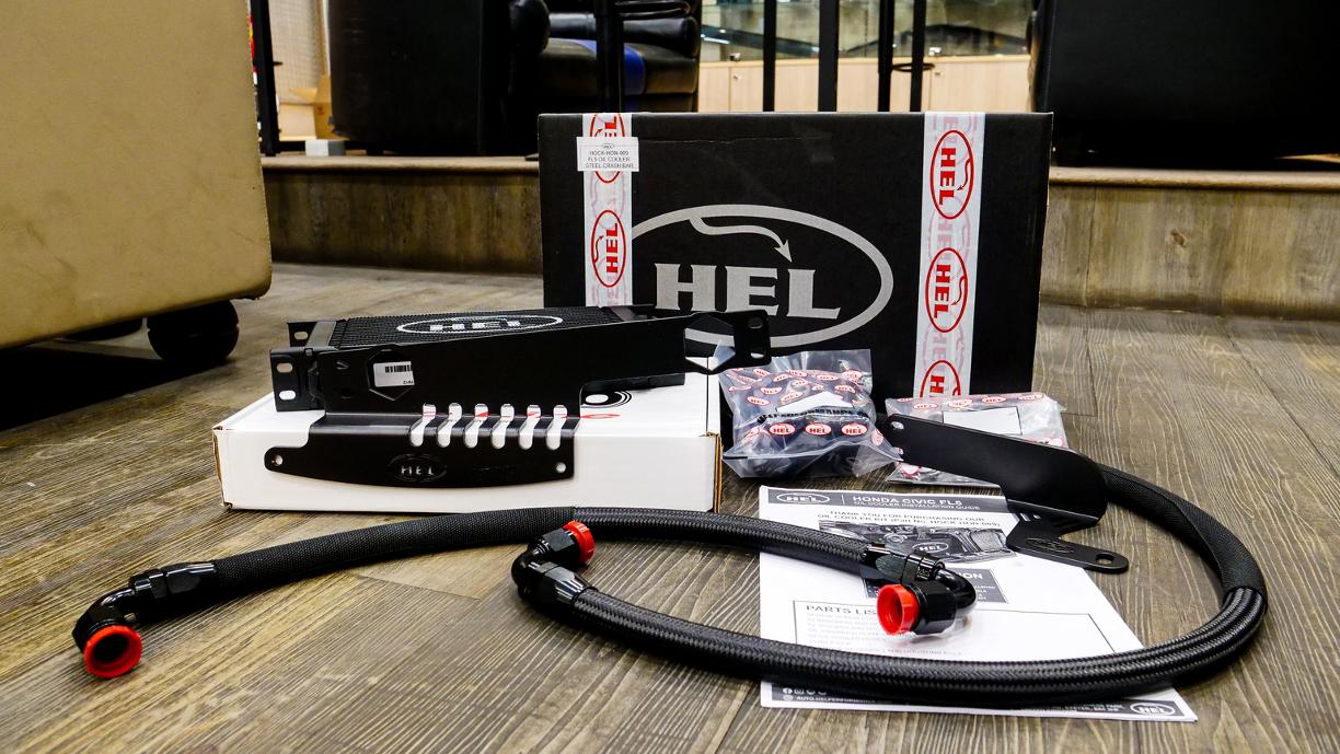 HEL Performance Oil Cooler Kit Honda Civic FL5 Type R
