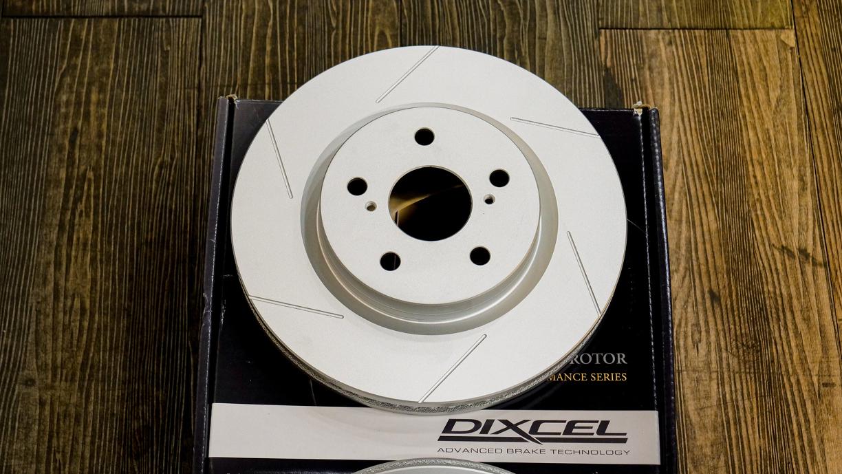 Dixcel Slotted Brake Rotors Toyota All New Voxy