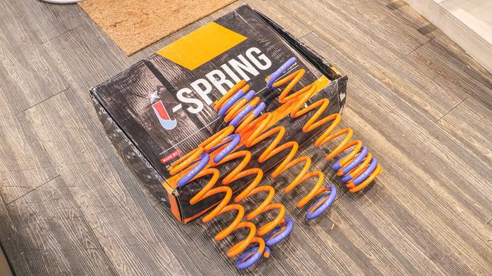 I-Spring Sport Lowering Springs Toyota Fortuner VRZ / VNT