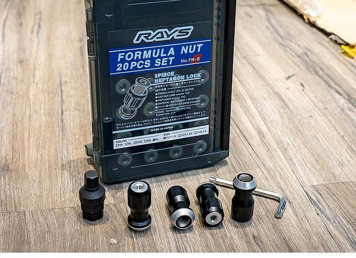 RAYS Engineering Official Japan Formula Nut II Set - M12 x P1.50