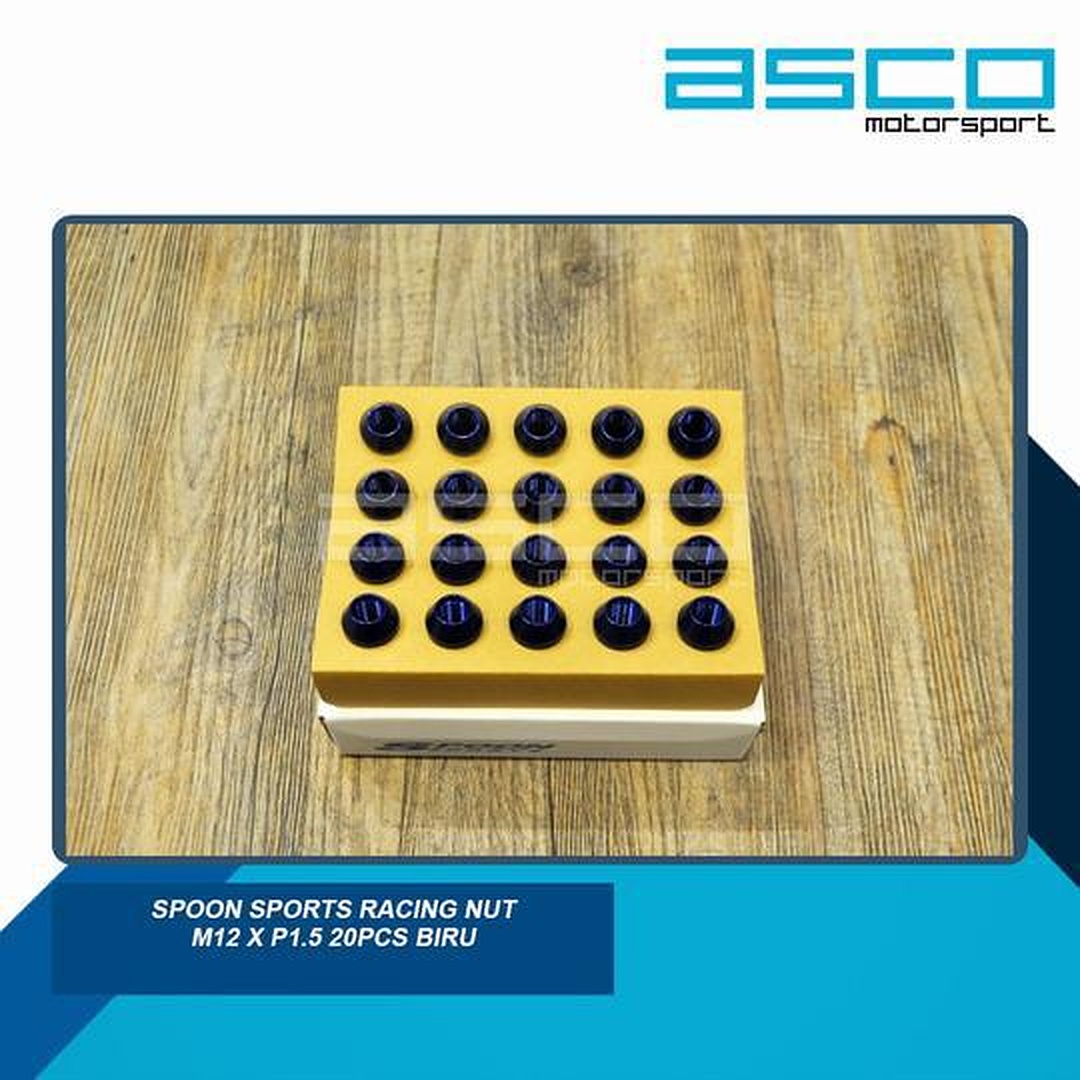 SPOON Wheel Nut M12 x P1.50 - Chromoly Racing Nut view 3