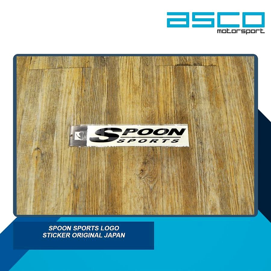 SPOON Sports Official Logo Sticker (26cm x 5.3cm)