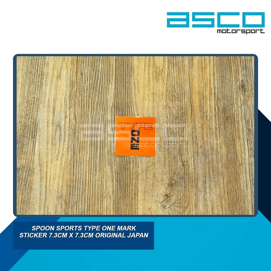 SPOON Sports Type One Crane Logo Sticker (7.3cm x 7.3cm)