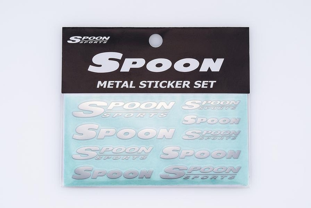 SPOON Metal Sticker Set