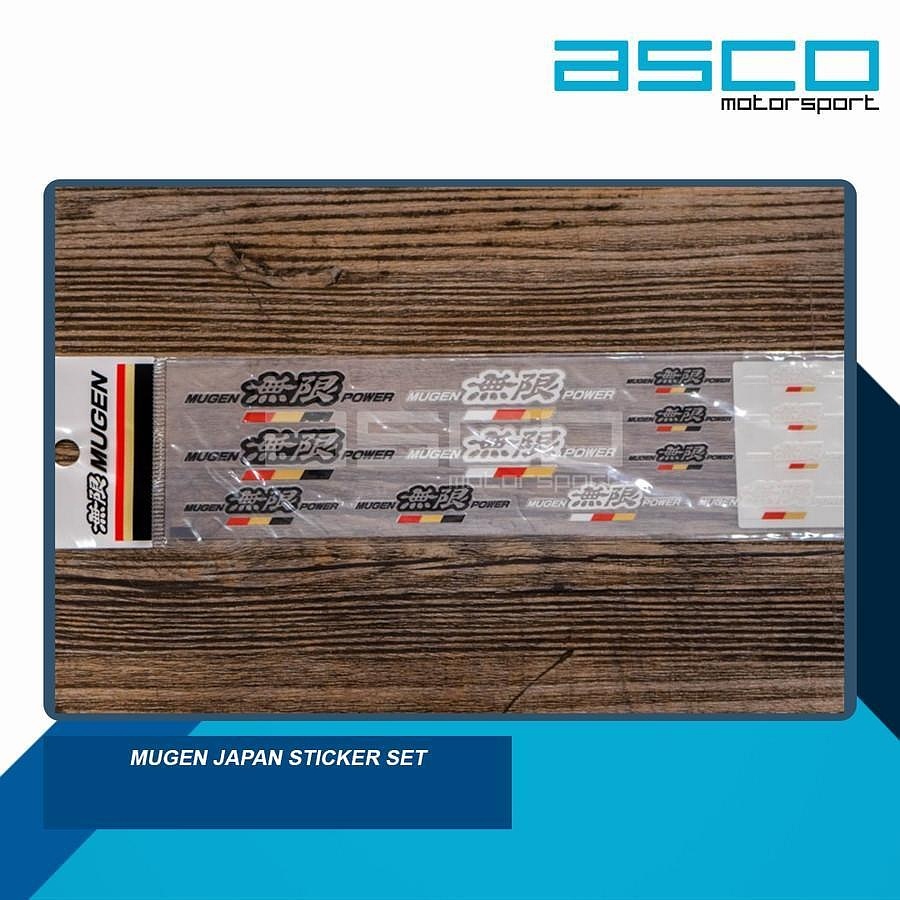 MUGEN Japan Sticker Set