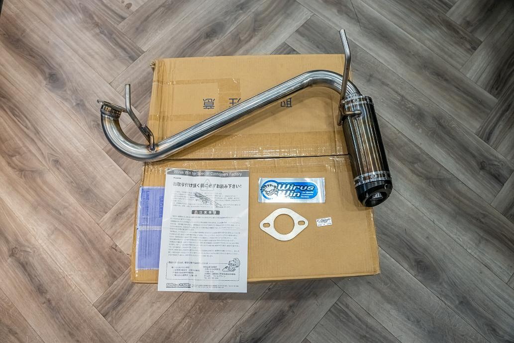 Wirus Win D-Prime & Quick Prime Muffler for Suzuki Jimny