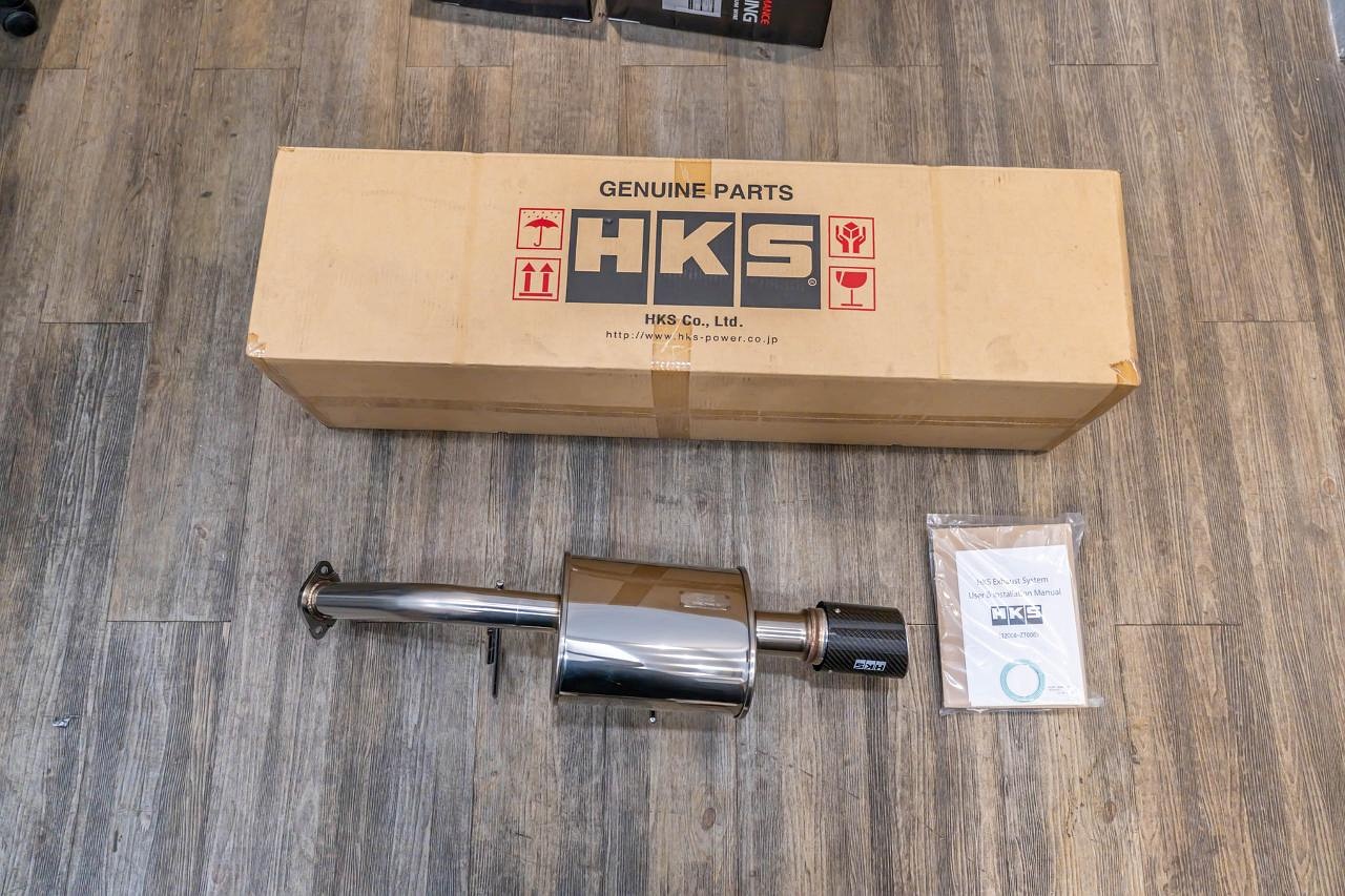 HKS Legal Muffler Toyota Yaris Cross AC200
