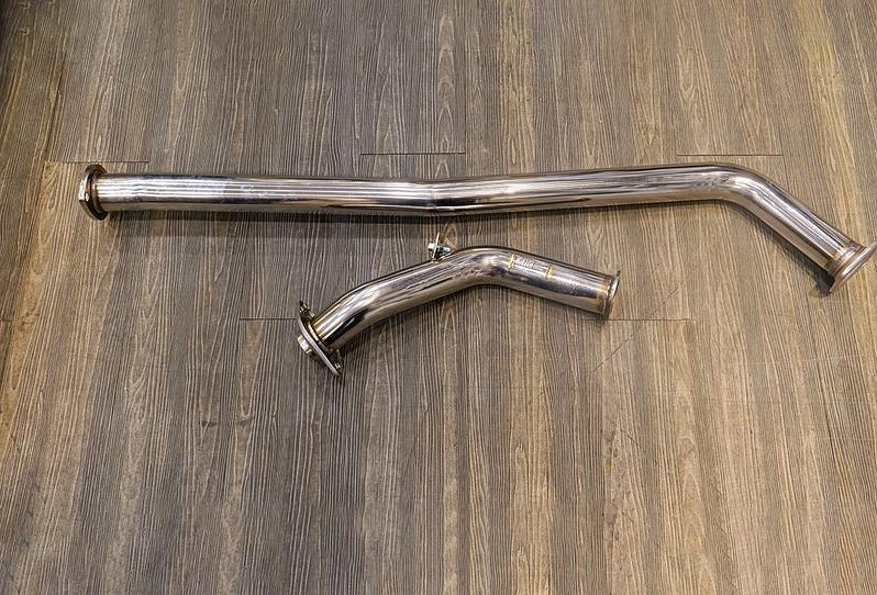 JTC Titanium Front / Down Pipe Toyota Fortuner & Innova