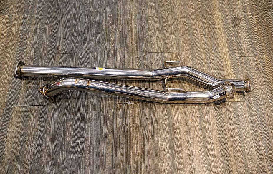 JTC Titanium Front / Down Pipe Mitsubishi Pajero