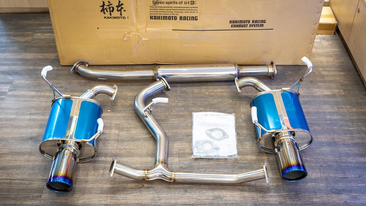 Kakimoto Racing Class KR Exhaust Subaru WRX Wagon
