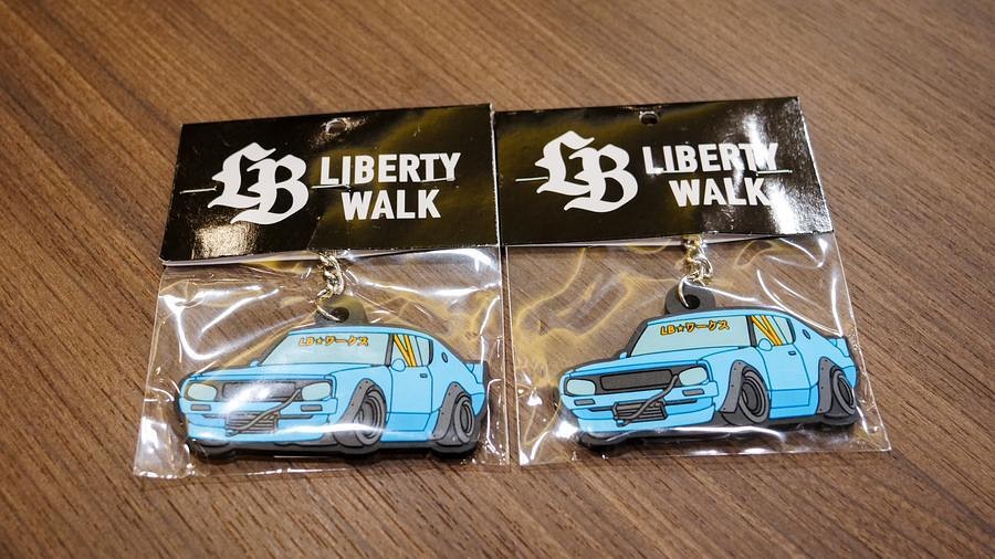 Liberty Walk LB Works Rubber Keychain