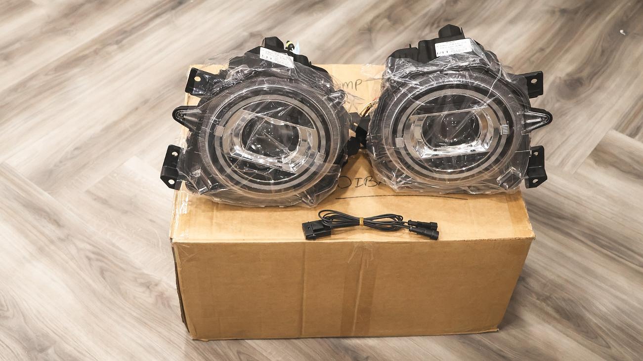 REIZ LED Ring Type Position Built-In Headlight Unit Jimny